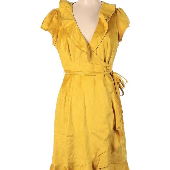 Nanette Lepore Dresses & Skirts - Nanette Lepore Absinthe Dress Size 6 in Marigold NWT